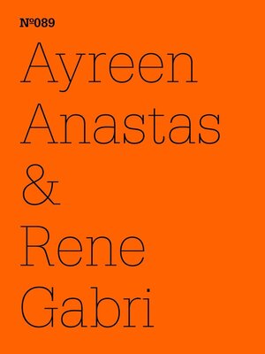 cover image of Ayreen Anastas & Rene Gabri